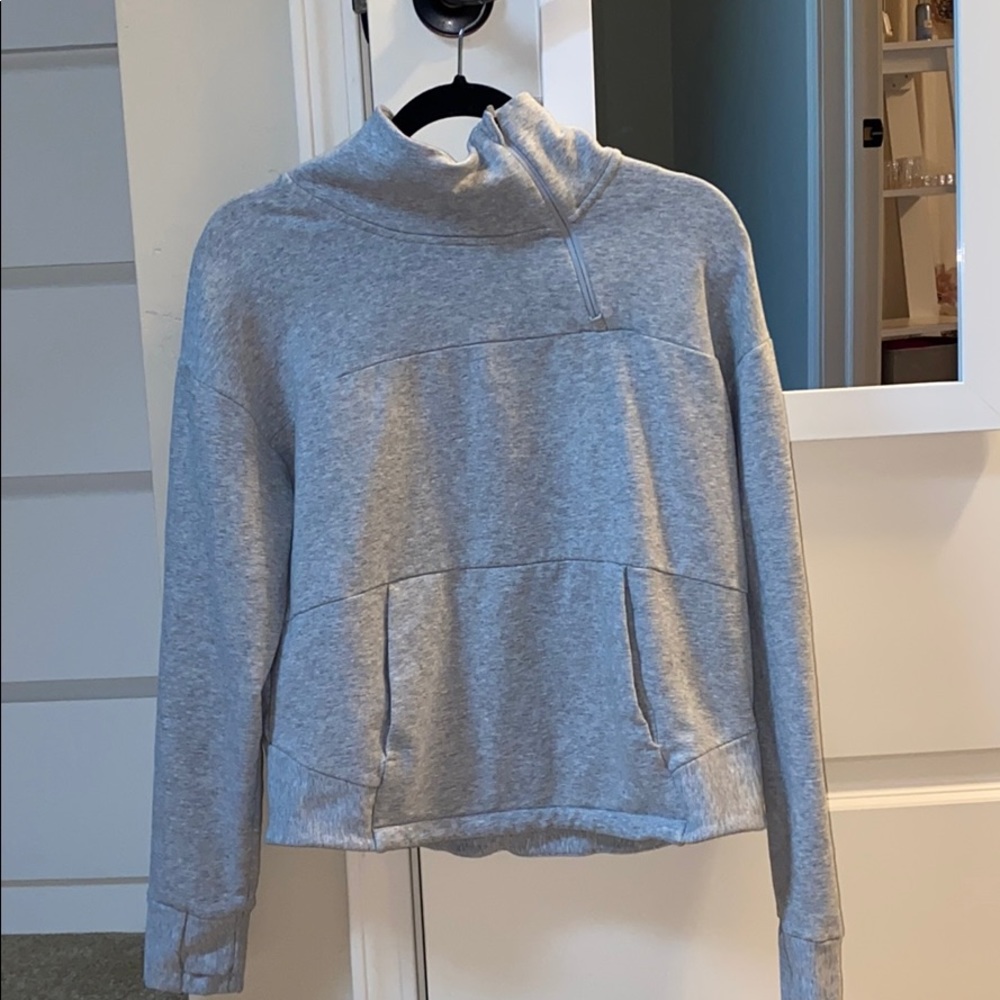 TNF 1/4 zip fleece
